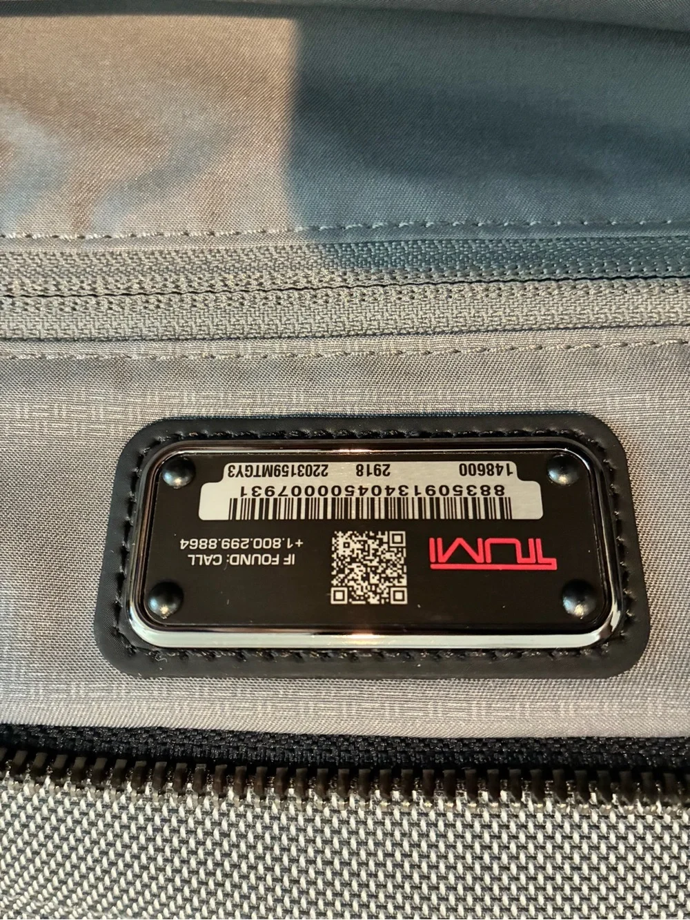 Tumi Men's Alpha X Double Expansion Gray and Black Travel Satchel Duffle Bag